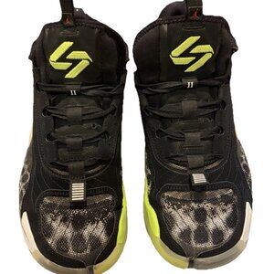Jordan Luka 2 Black Volt Animal Print Sneakers DX8733-017 Mens 9